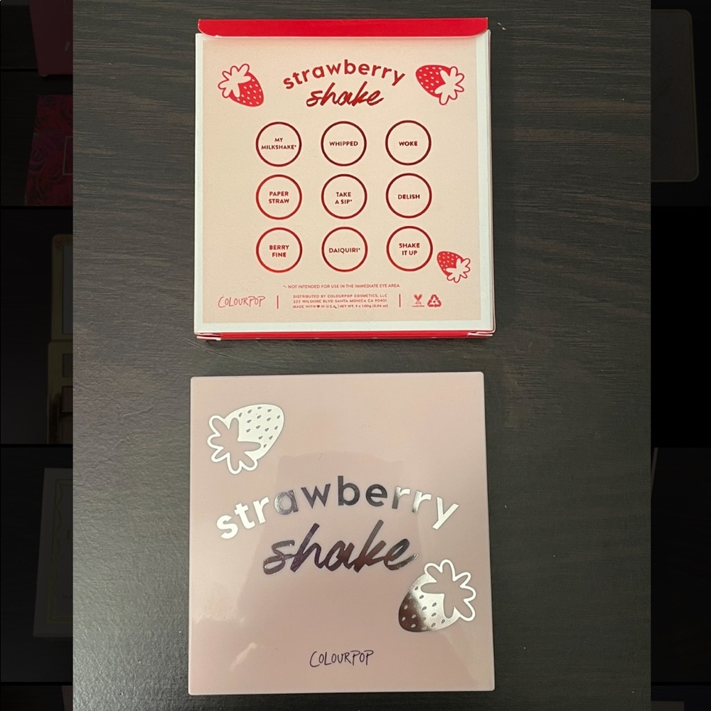 Colour pop eyeshadow palette